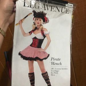 Pirate women’s Halloween costume/ comes w/ sword